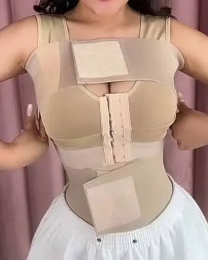 Womens' Front Closure Post-Surgery Posture Corrector Bra