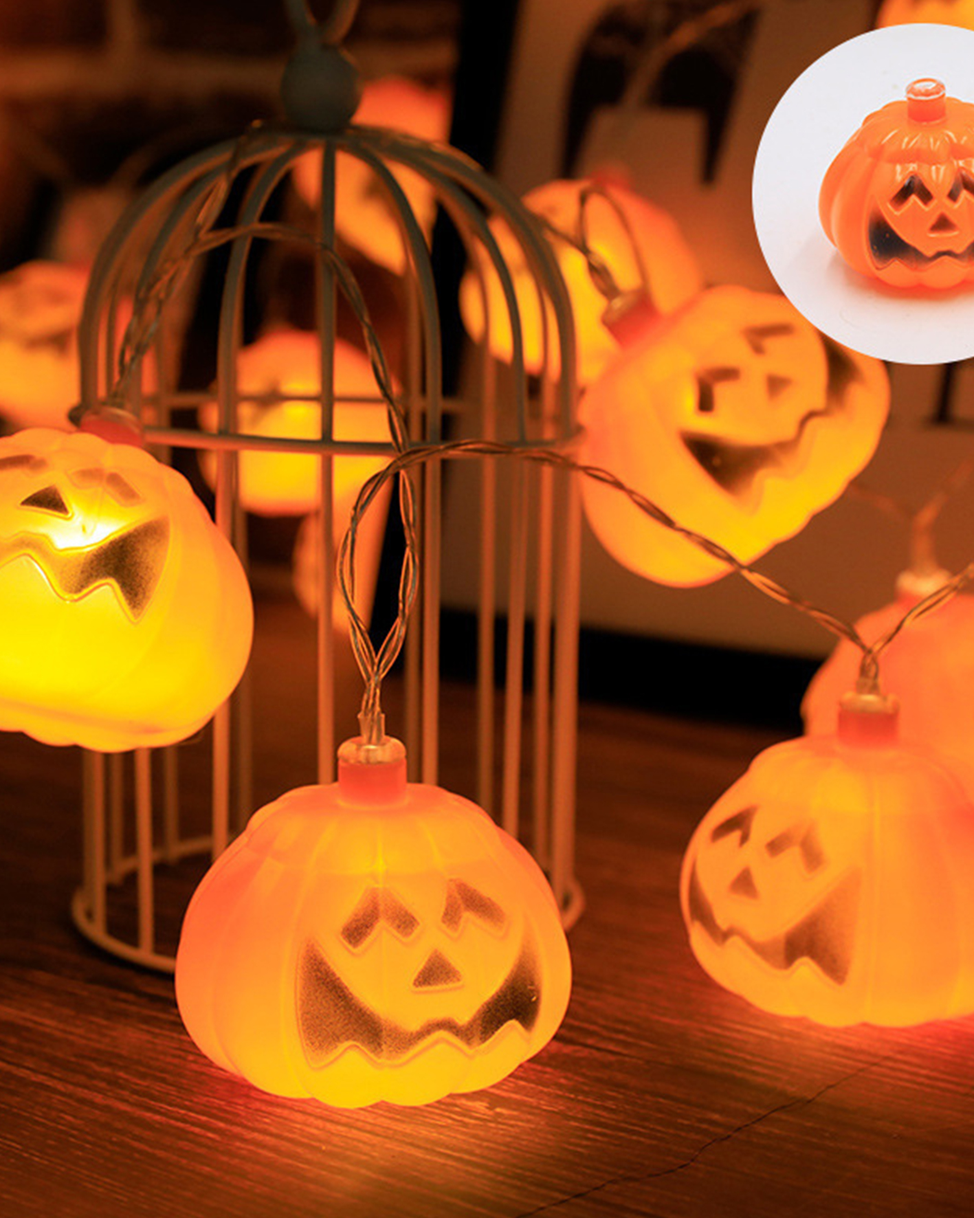 Halloween LED mood lights-Curvy-Faja