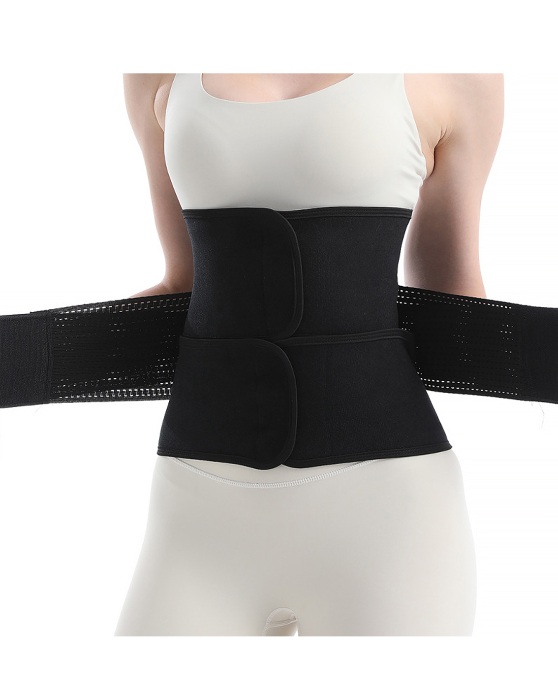 Sweat-Enhancing Waist Trainer for Shaping-Curvy-Faja