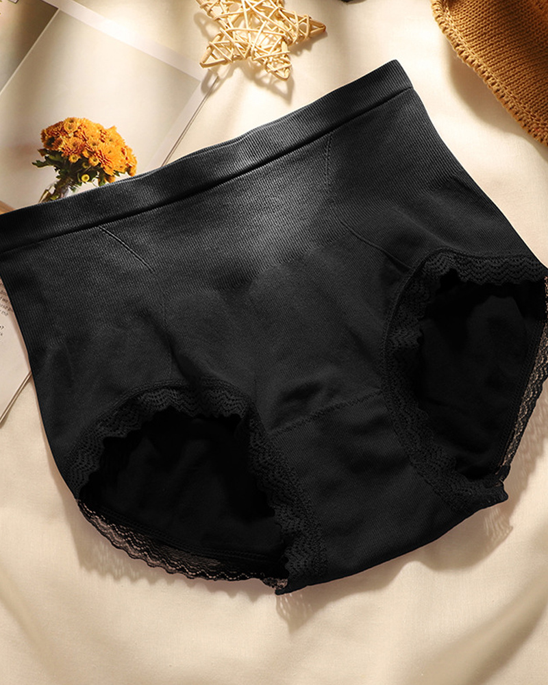 Graphene Seamless High Waist Briefs-Curvy-Faja