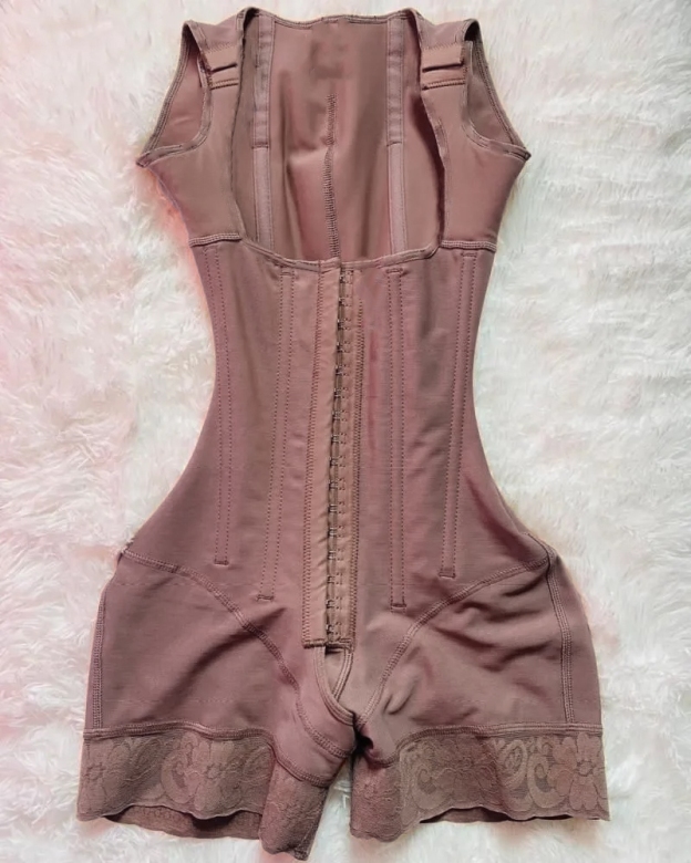 Buttoned Butt Lift Full Body Shaper