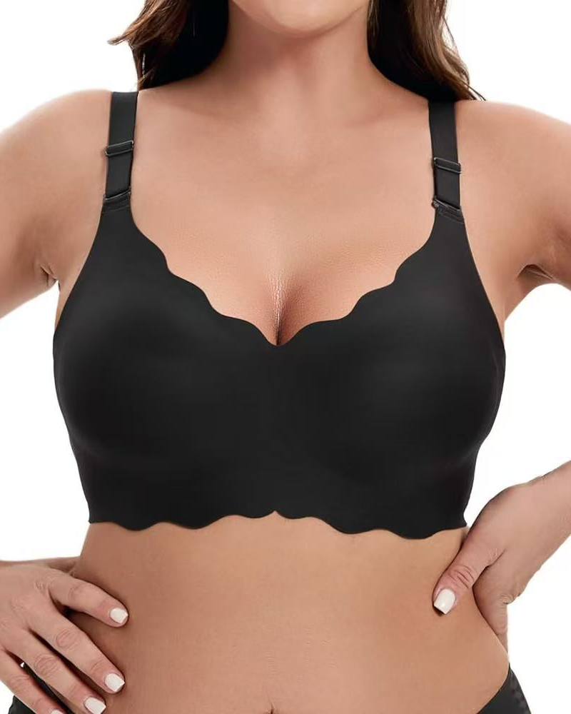 Wave-Shaped Jelly Seamless Bra Wire-Free Bra-Curvy-Faja