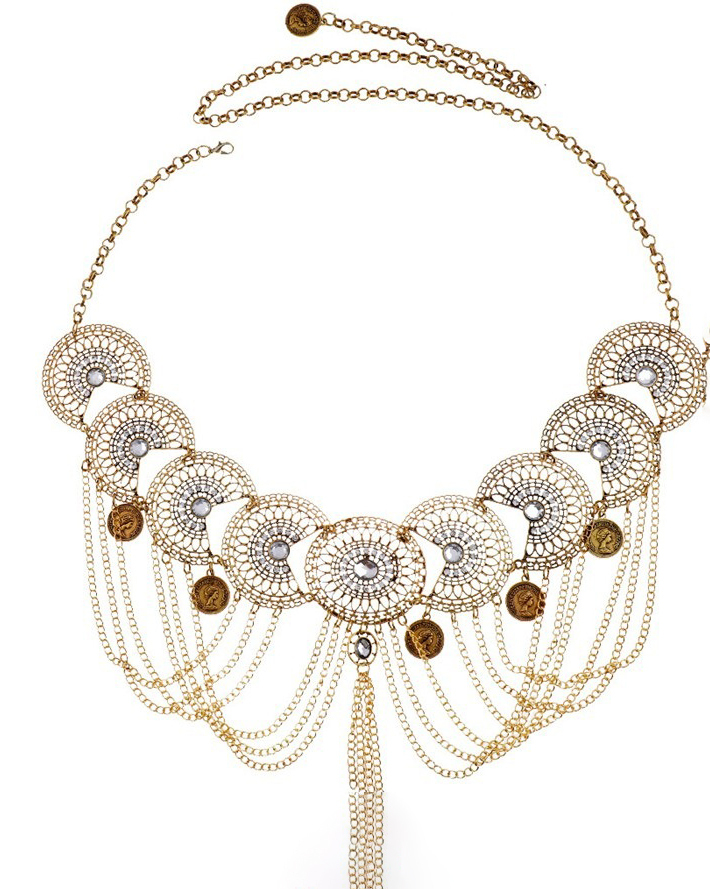 Retro Ethnic Style Tassel Waist Chain-Curvy-Faja