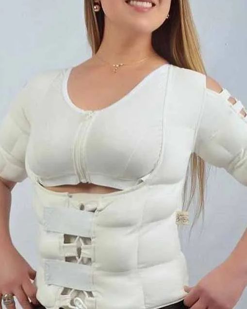 Women's Waist Trainer Tighten Lower Bust Corset Vest Steel Bones Hourg