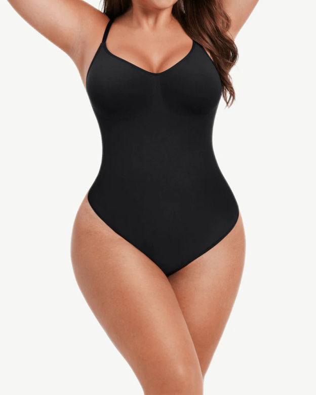 Seamless Backless Thong Bodysuit