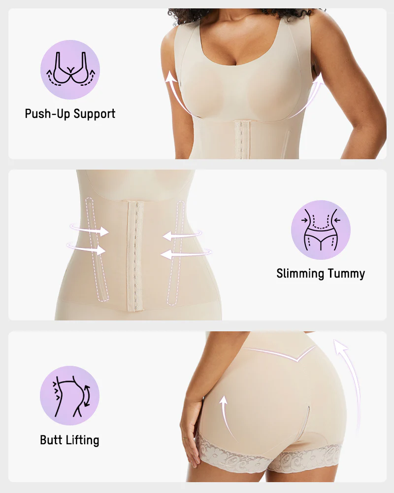 Curvy-Faja Comparing Fabrics and Shaping Power for Tummy Control-Curvy-Faja
