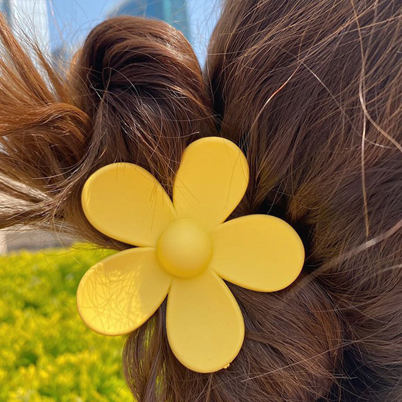 Simple Temperament Flower Grab Clip-Curvy-Faja