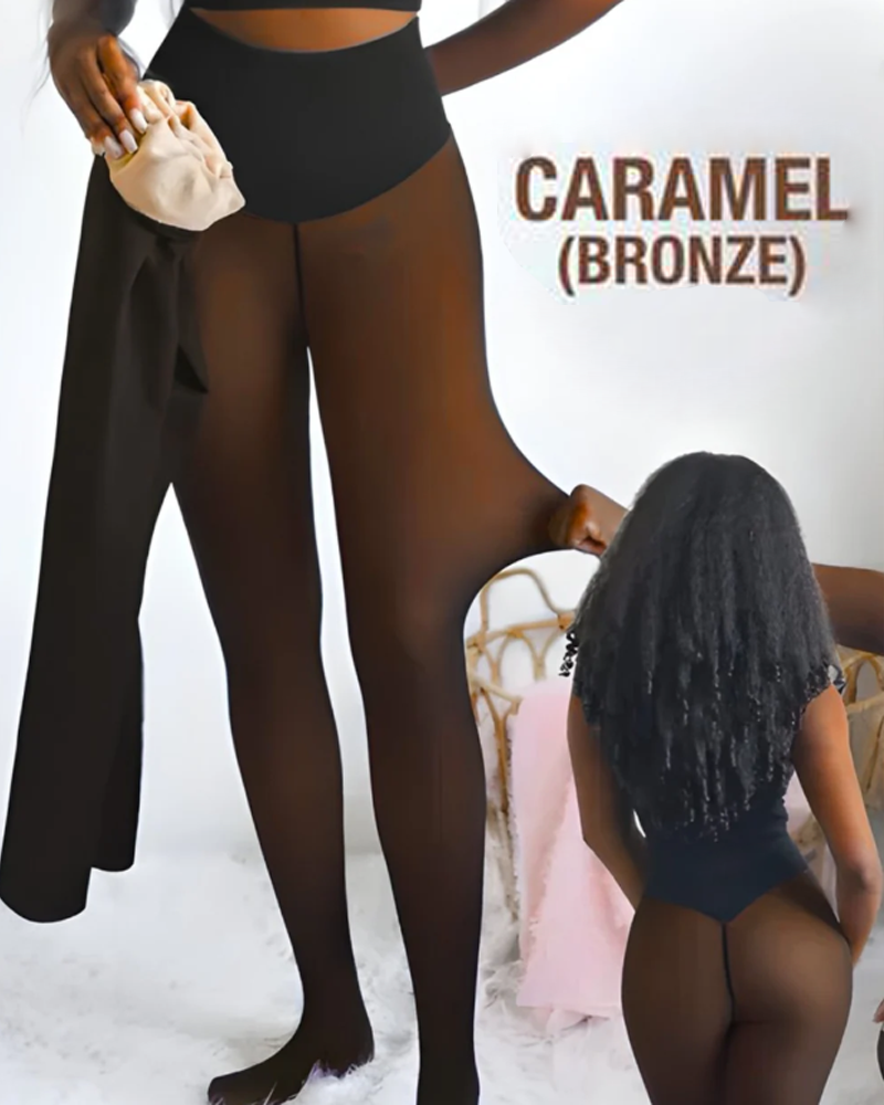 Magic Leggings With Compression Straps And Single Seam