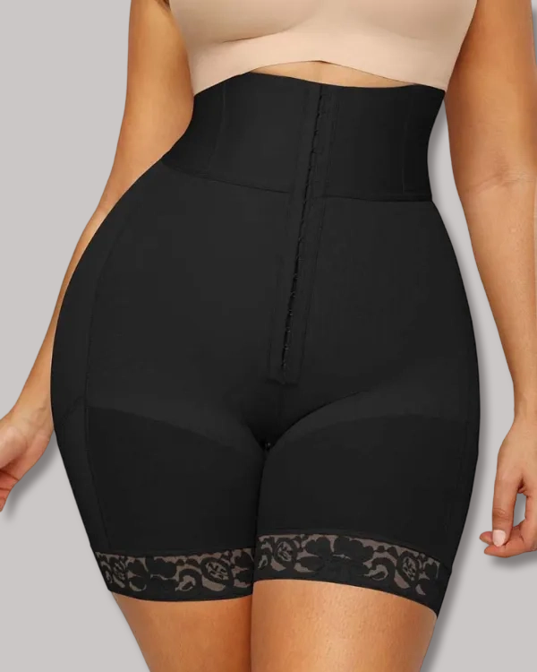 3 Boned Sculpt High Waist Booty Shorts