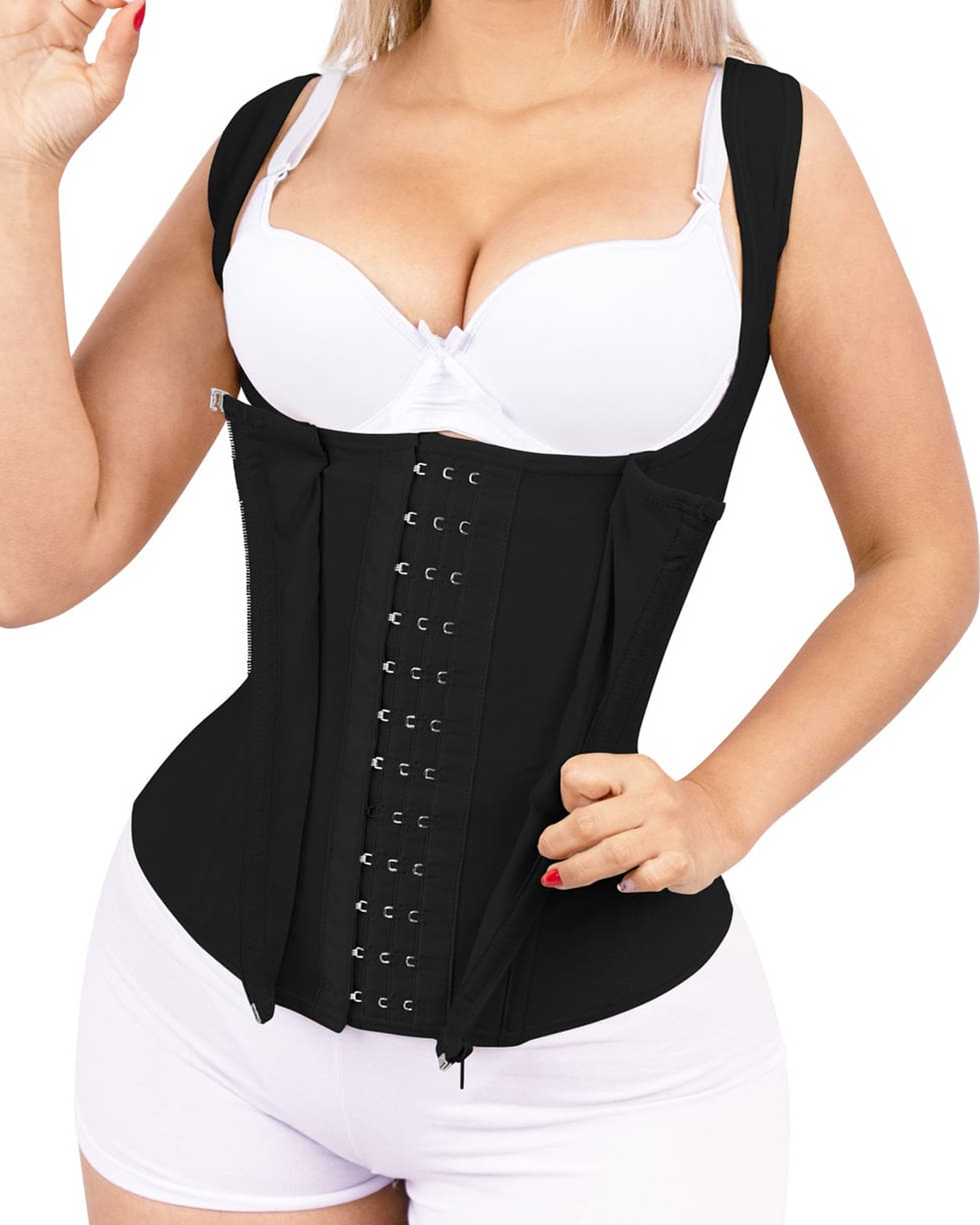 Mesh Steel Boned Sweat-Proofing Waist Shaping Corset