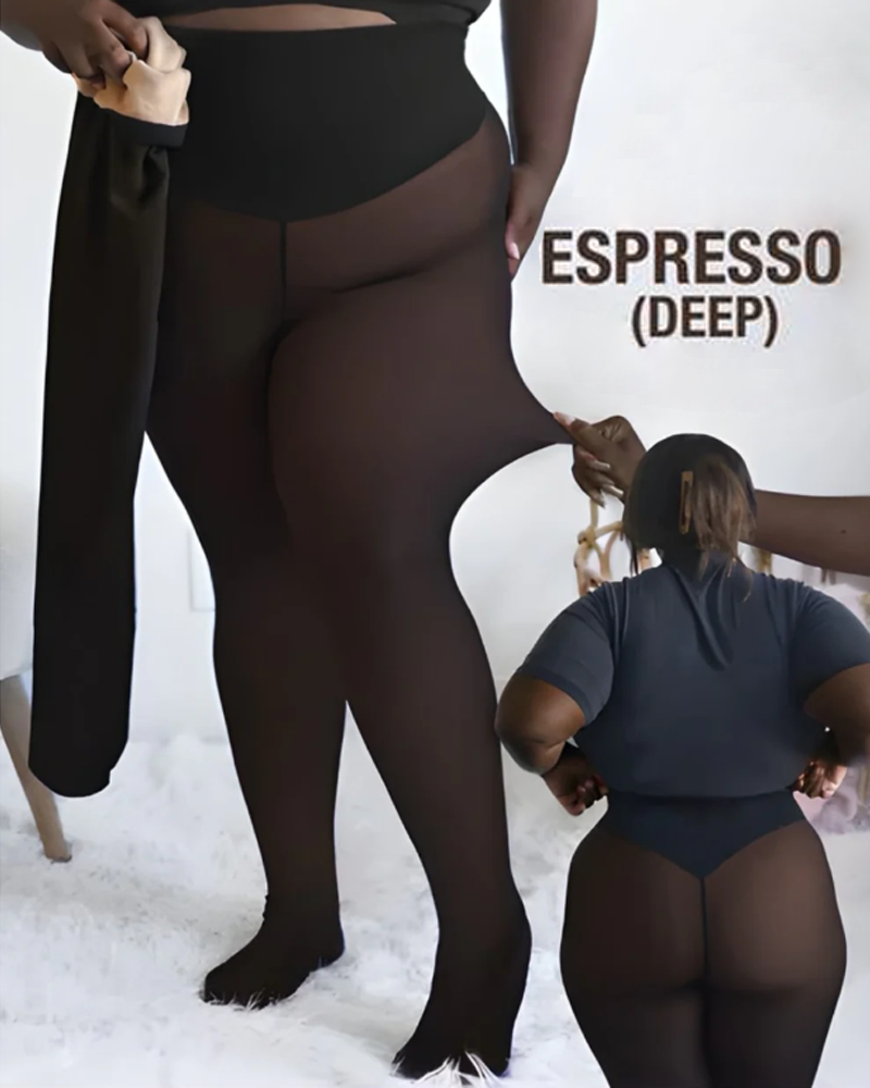 Magic Leggings With Compression Straps And Single Seam