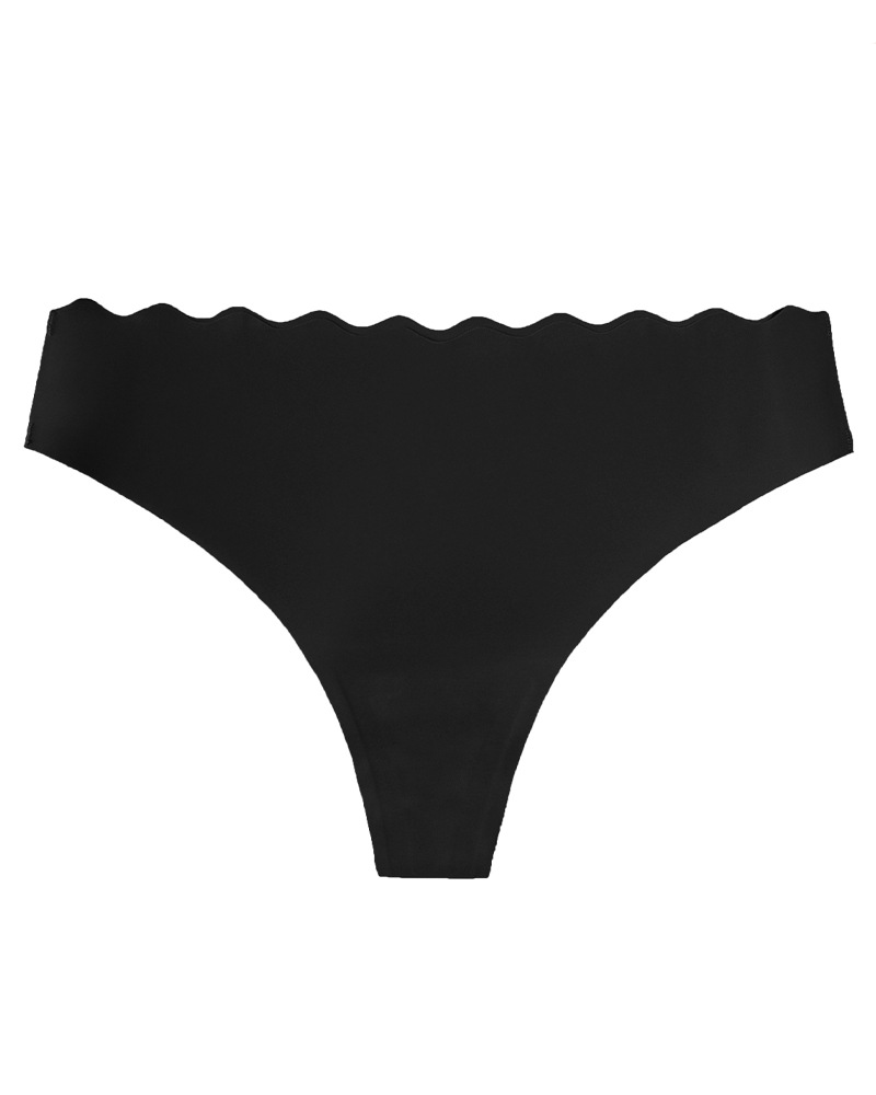 Women's Seamless Hollow-Out Wave Knickers Underwear