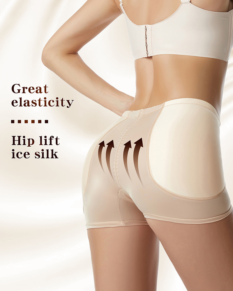 Fixed Padded Butt Lifting Shapewear Shorts