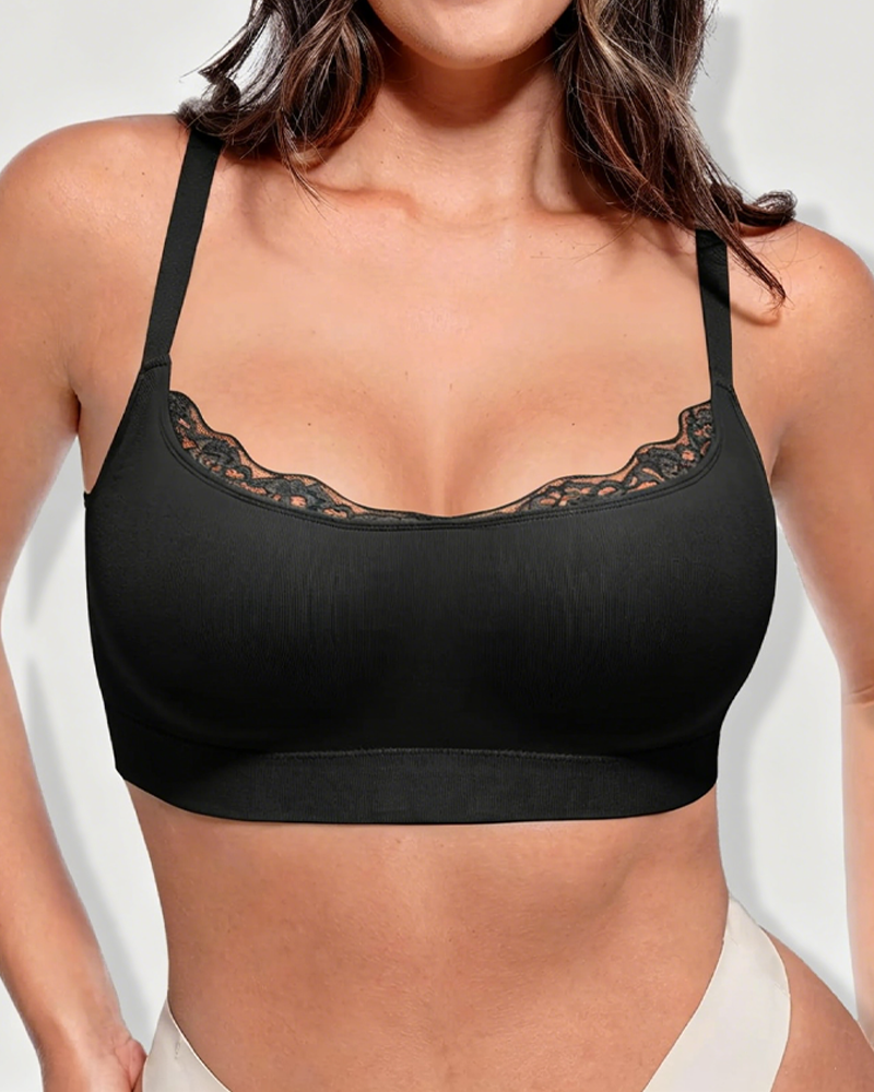 Wireless Seamless Lace Daily Bra (Pre-Sale)