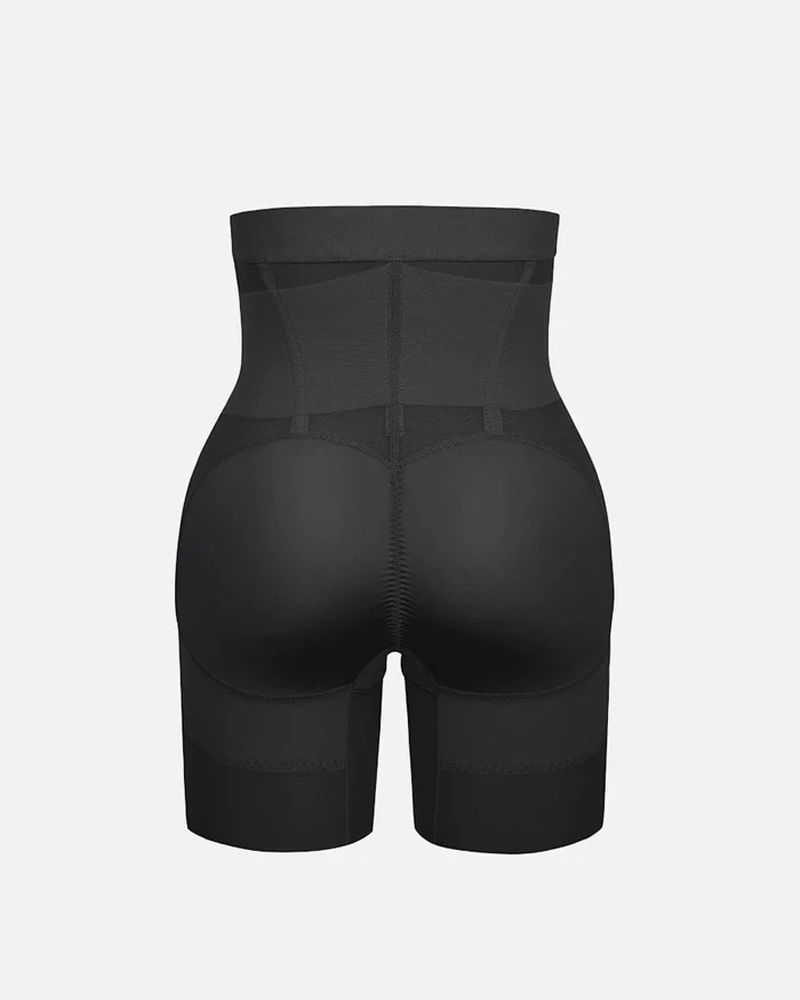 Breathable Mesh High-Waisted Shaping Shorts With Tummy Control And Hip Lift (Pre-Sale)