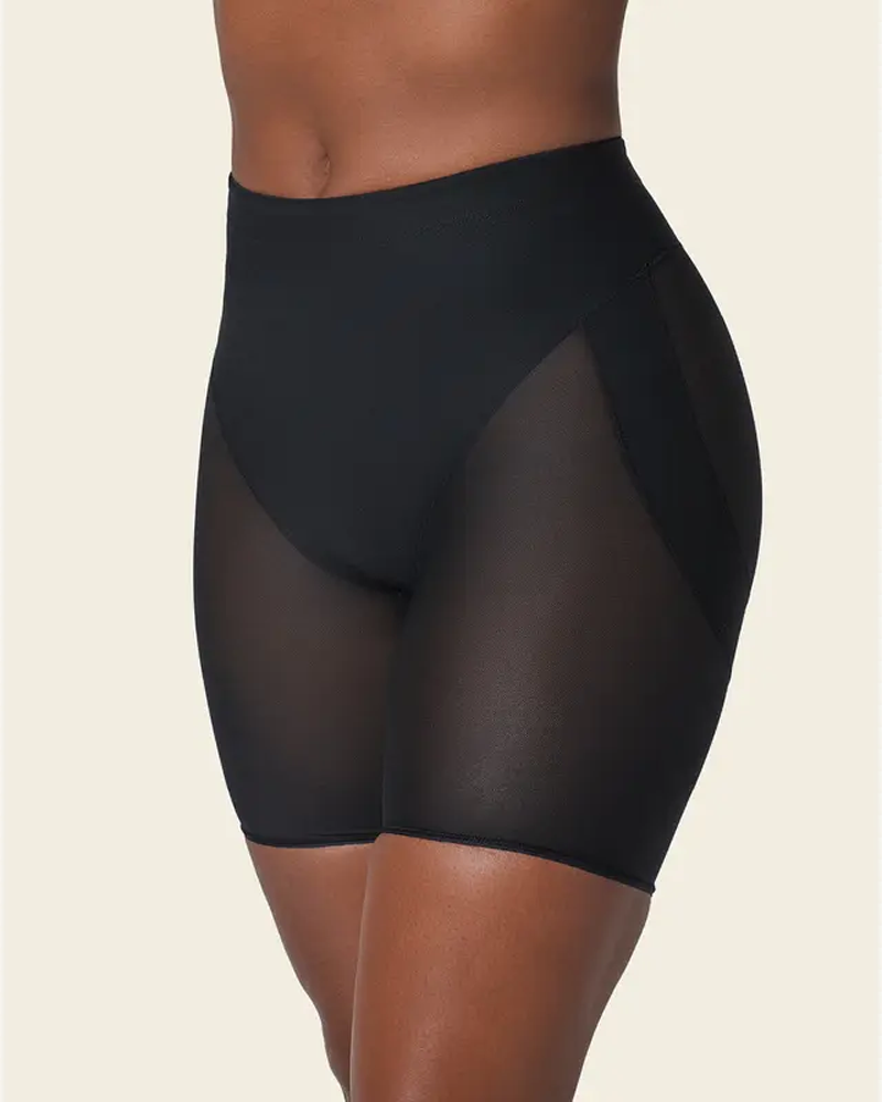 High Waist Mesh Butt Lifter Compression Shaper Shorts（Pre-Sale）