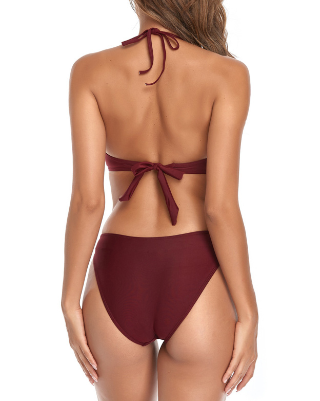 Tassel Backless Swimsuit-Curvy-Faja