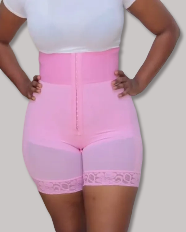 3 Boned Sculpt High Waist Booty Shorts