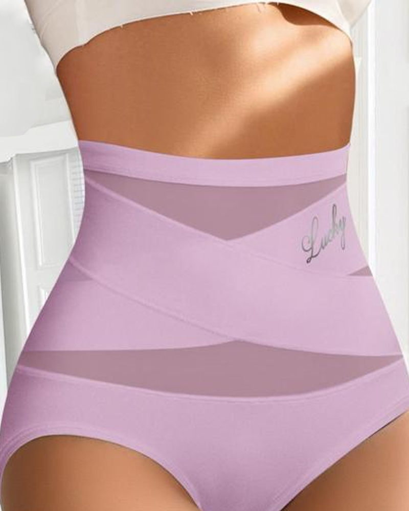 High-Waisted Tummy-Control Panties
