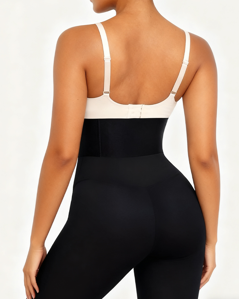 Shaping Leggings High-Waisted Pants-Curvy-Faja