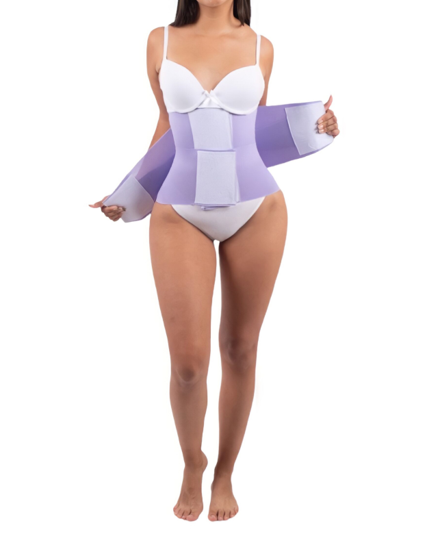 Waist Trainer Belt for Women, Waist Trimmer Weight Loss Belt, Sport Sweat Workout Body Shaper Sauna-Curvy-Faja