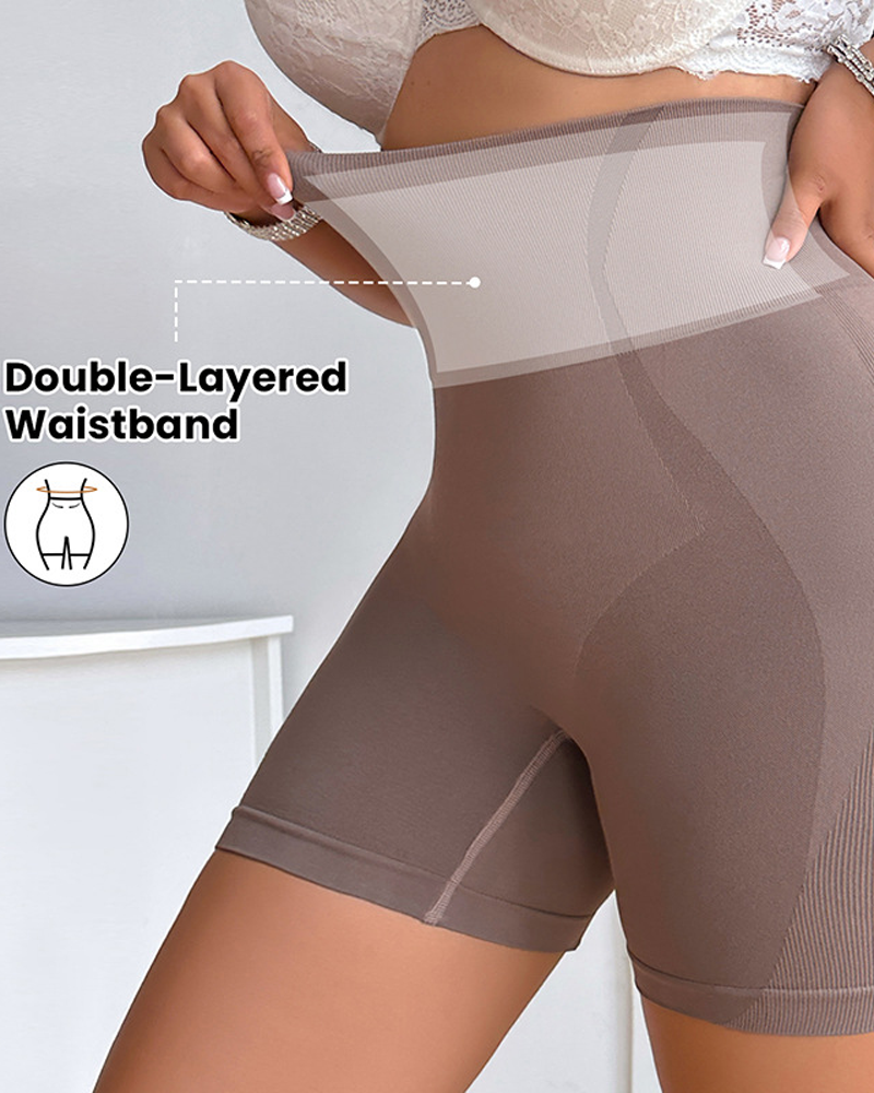 Powerful Tummy Control Butt Lifting And Body Shaping High-Waisted Shorts
