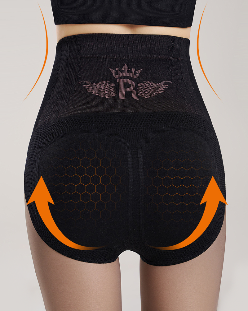 High Waist Tummy Control Butt Lifting Fleece Lined Sheer Stretch Leggings