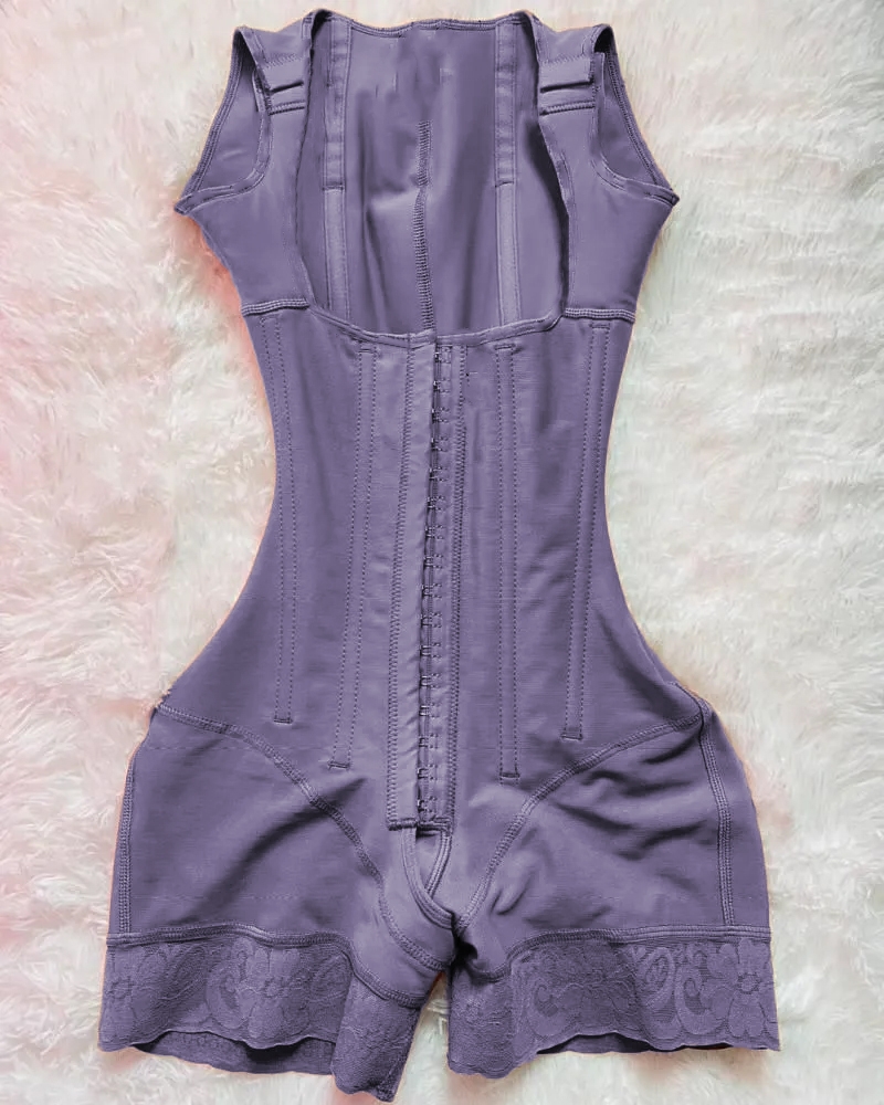 Buttoned Butt Lift Full Body Shaper