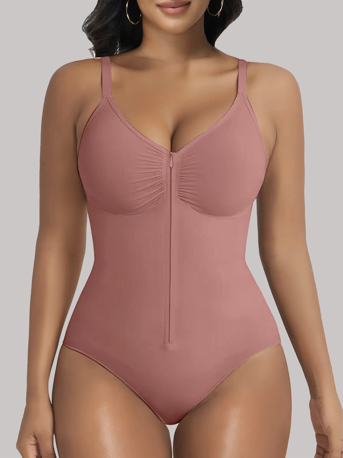 Women's Comfortable Zipper Tight Tummy Control Triangle Body Shaper