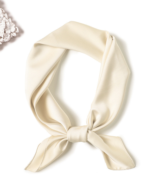 Simple Solid Color Square Scarf-Curvy-Faja