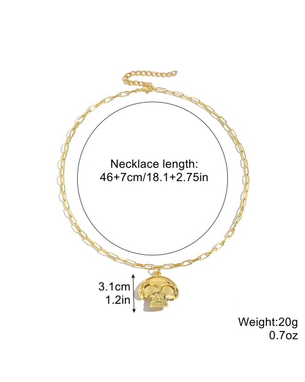 Halloween goth necklace