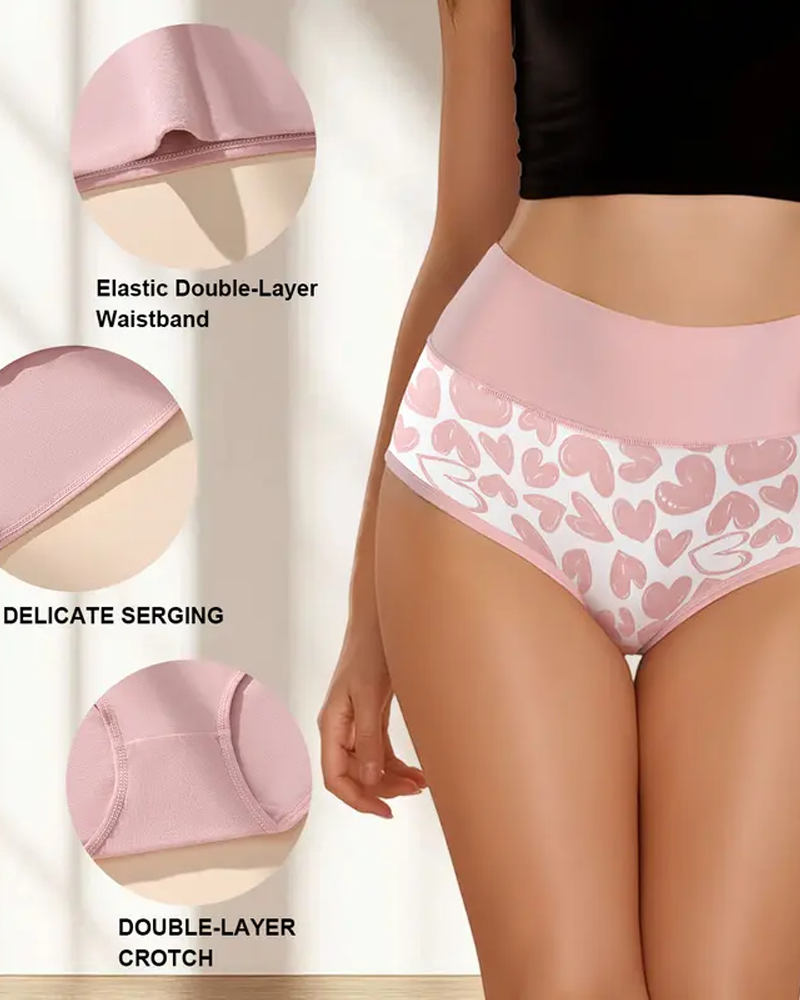 Cute Pure Cotton Antibacterial Briefs Underwear