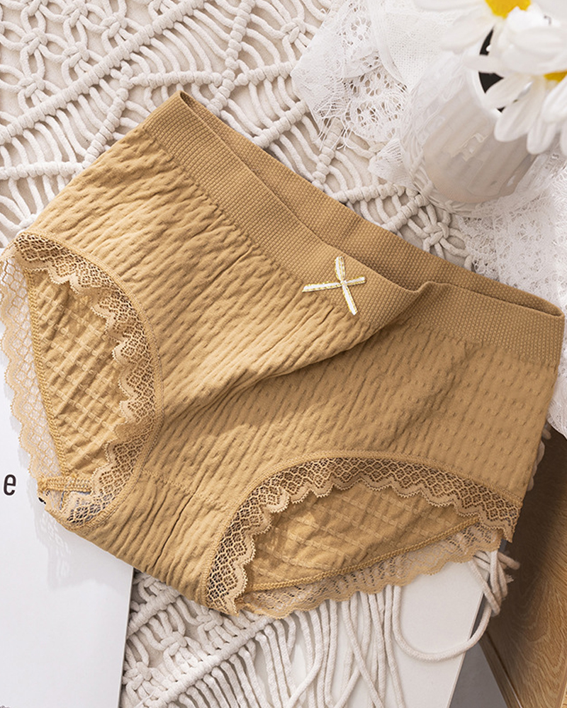 Pure Cotton Graphene Bubble Briefs-Curvy-Faja