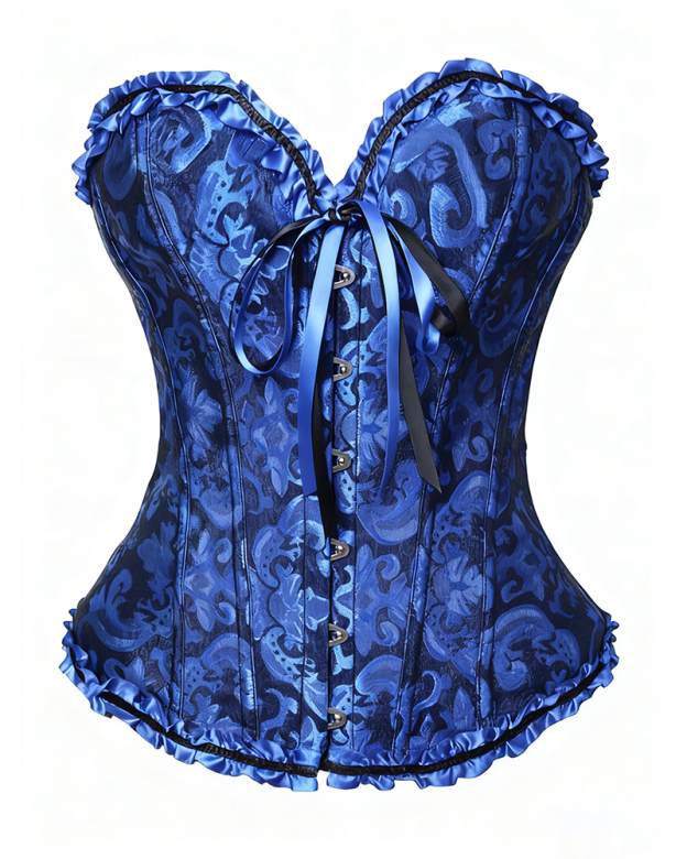 Lace-Up Waist Shaping Corset-Curvy-Faja