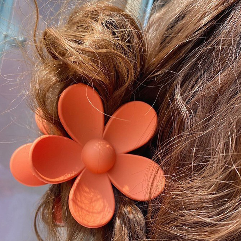 Simple Temperament Flower Grab Clip-Curvy-Faja