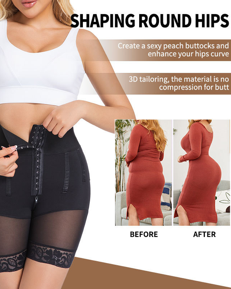 9 Steel Support Hip Shaping And Firming Shapewear