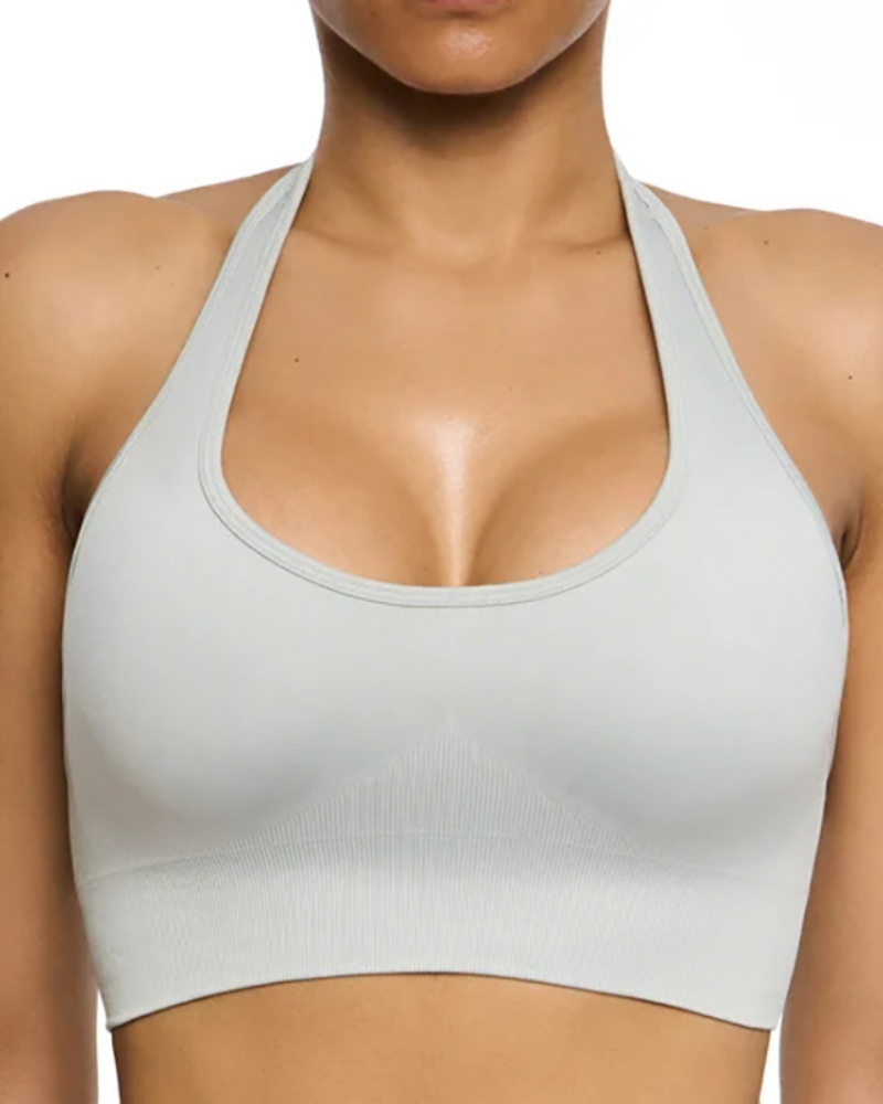 Halter Bra Medium Low Impact Sports Bras