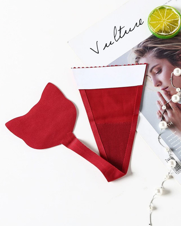 Sexy Reusable Silicone Self-Adhesive T-Back Panties-Curvy-Faja