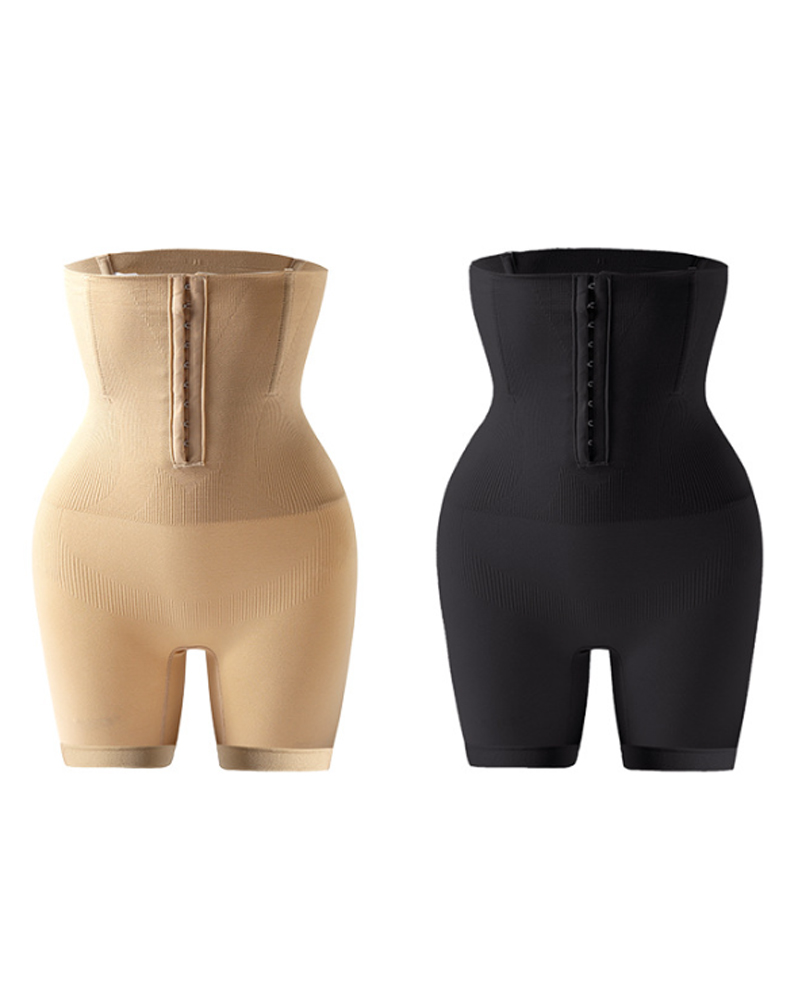 Waist-Binding Butt-Lifting Tight Shorts-Curvy-Faja