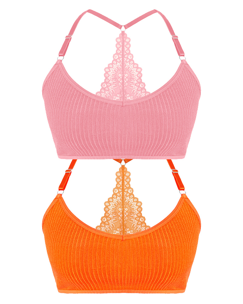 Adjustable Bra Vest With Double Shoulder Straps