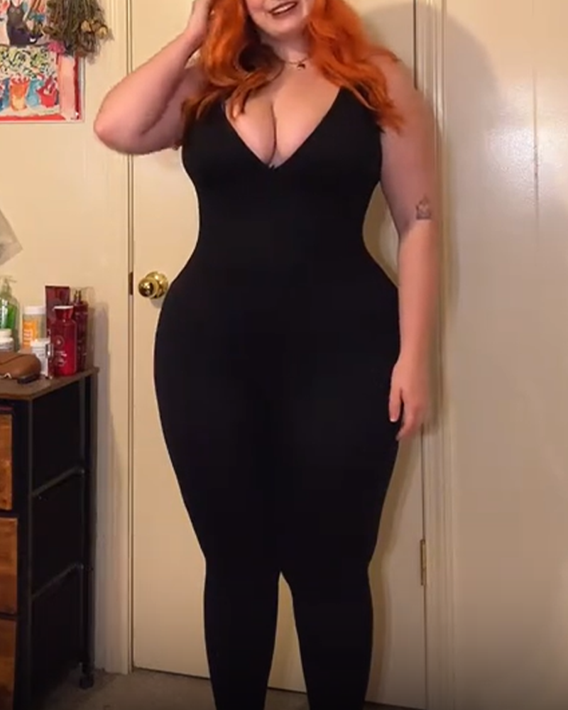 Deep V-Neck Shapewear Bodysuit (Pre-Sale)