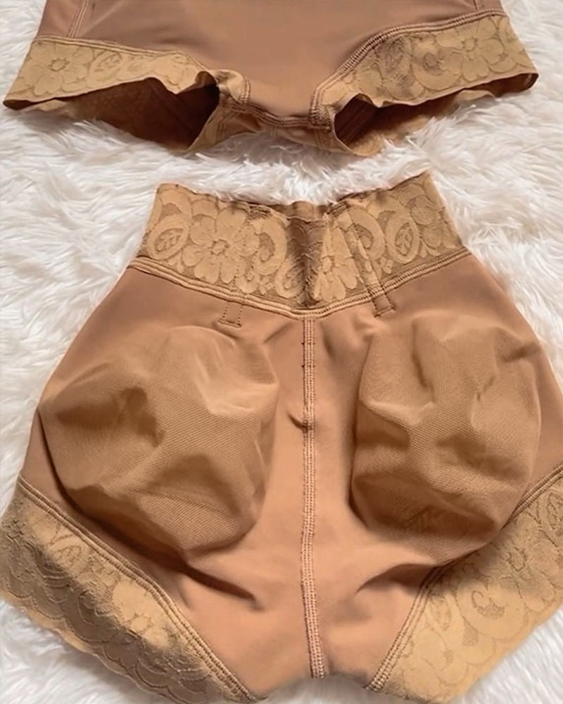 Invisible Low Waist Seamless Tummy Control Butt Push up Short