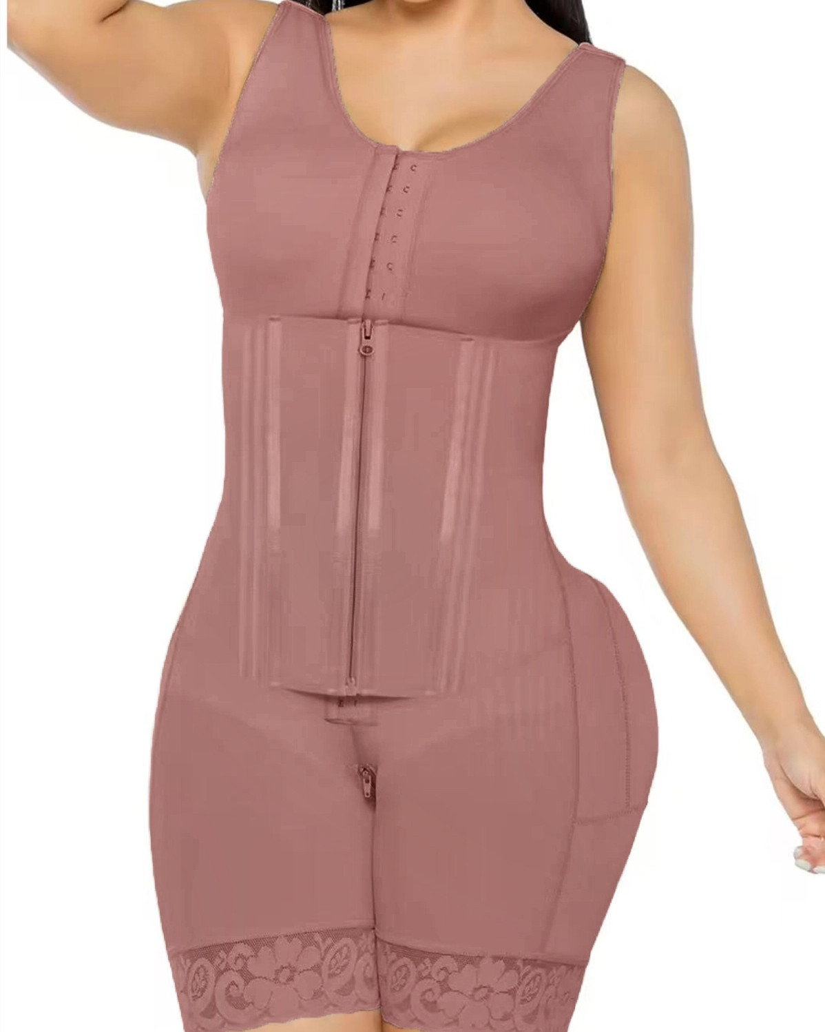 Double Pressure Chest Wrapping Belly Compression Breathable Body Shaper