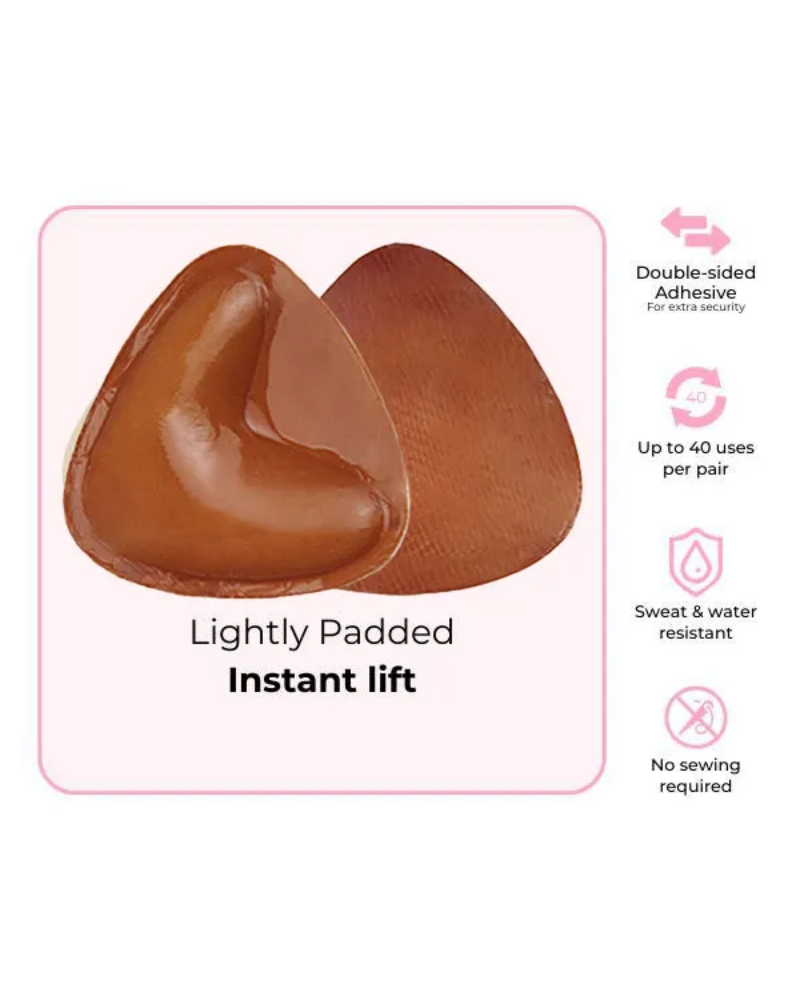 Invisible Lift - Sticky Fashion Bra Inserts Prevents Nipple Slips 