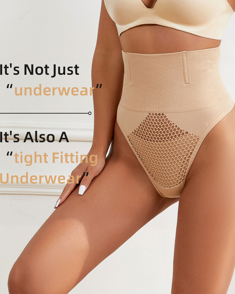 High Waist Tummy Thong