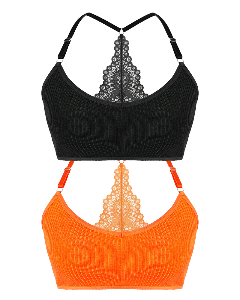 Adjustable Bra Vest With Double Shoulder Straps