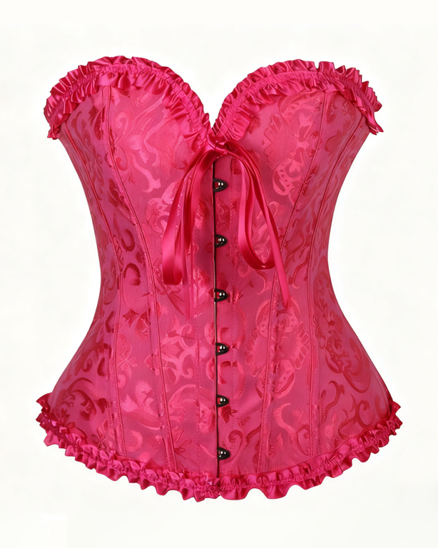 Lace-Up Waist Shaping Corset-Curvy-Faja