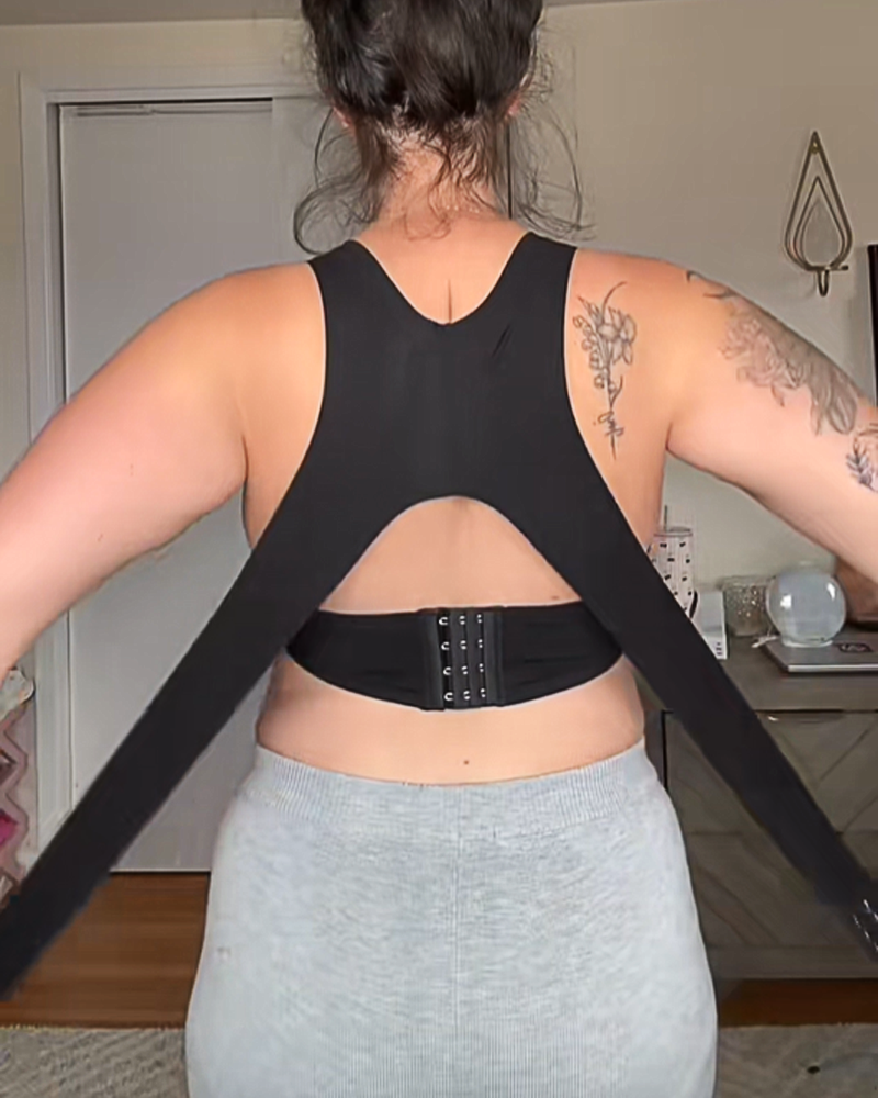 Posture-Correcting Seamless Push-Up Anti-Sagging Bra