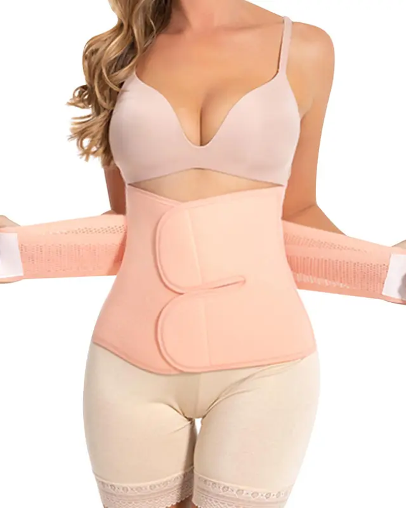 Postpartum Recovery Abdominal Binder And Waist Trainer