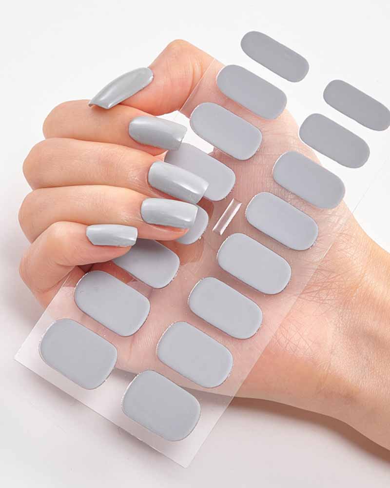 Simple Nail Sticker-Curvy-Faja